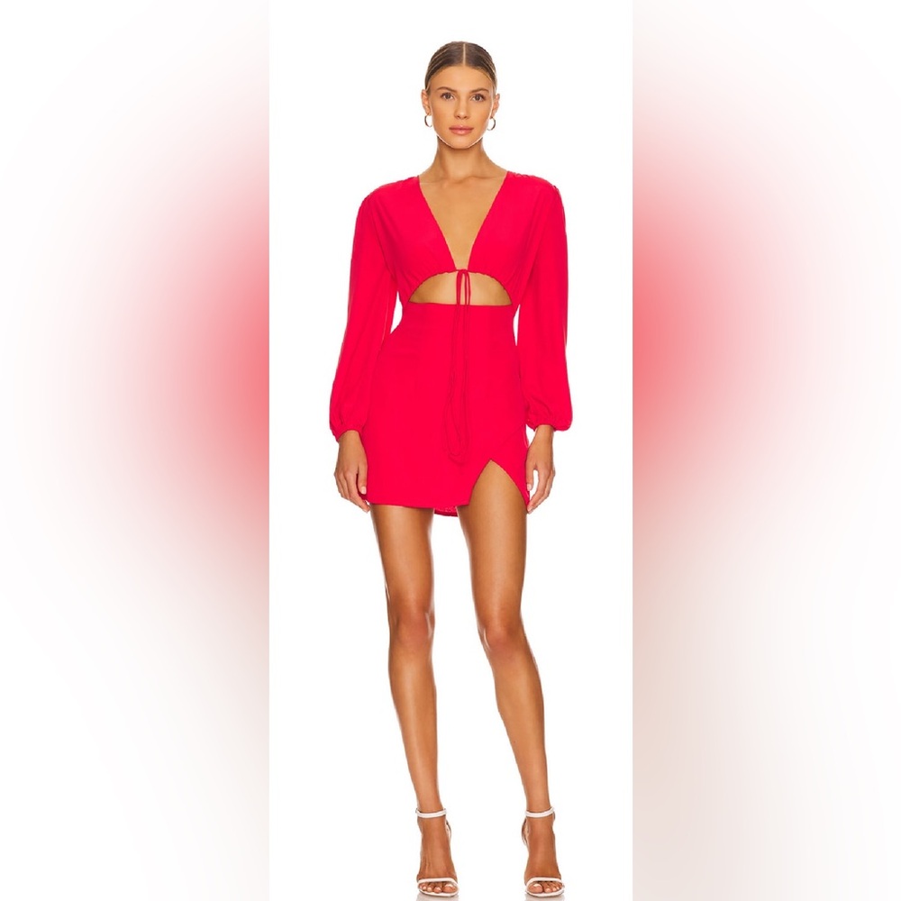 Superdown Selene Wrap Dress